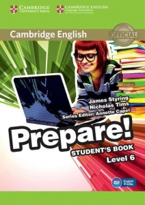 Обкладинка Cambridge English Prepare! Level 6