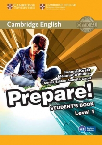 Обкладинка Cambridge English Prepare! Level 1