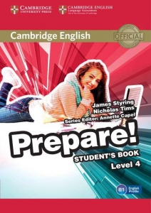 Обкладинка Cambridge English Prepare! Level 4
