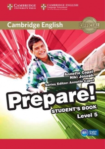 Обкладинка Cambridge English Prepare! Level 5