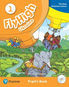 Обкладинка Fly High 1 Ukraine Pupil’s Book and Audio CD