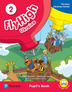 Обкладинка Fly High 2 Ukraine Pupil’s Book and Audio CD