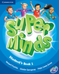 Обкладинка Super Minds 1 (with DVD-ROM)