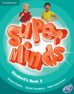 Обкладинка Super Minds 3 (with DVD-ROM)