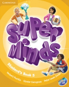 Обкладинка Super Minds 5 (with DVD-ROM)